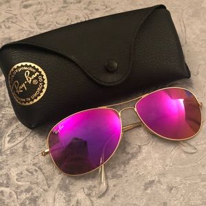 Pink ray bans